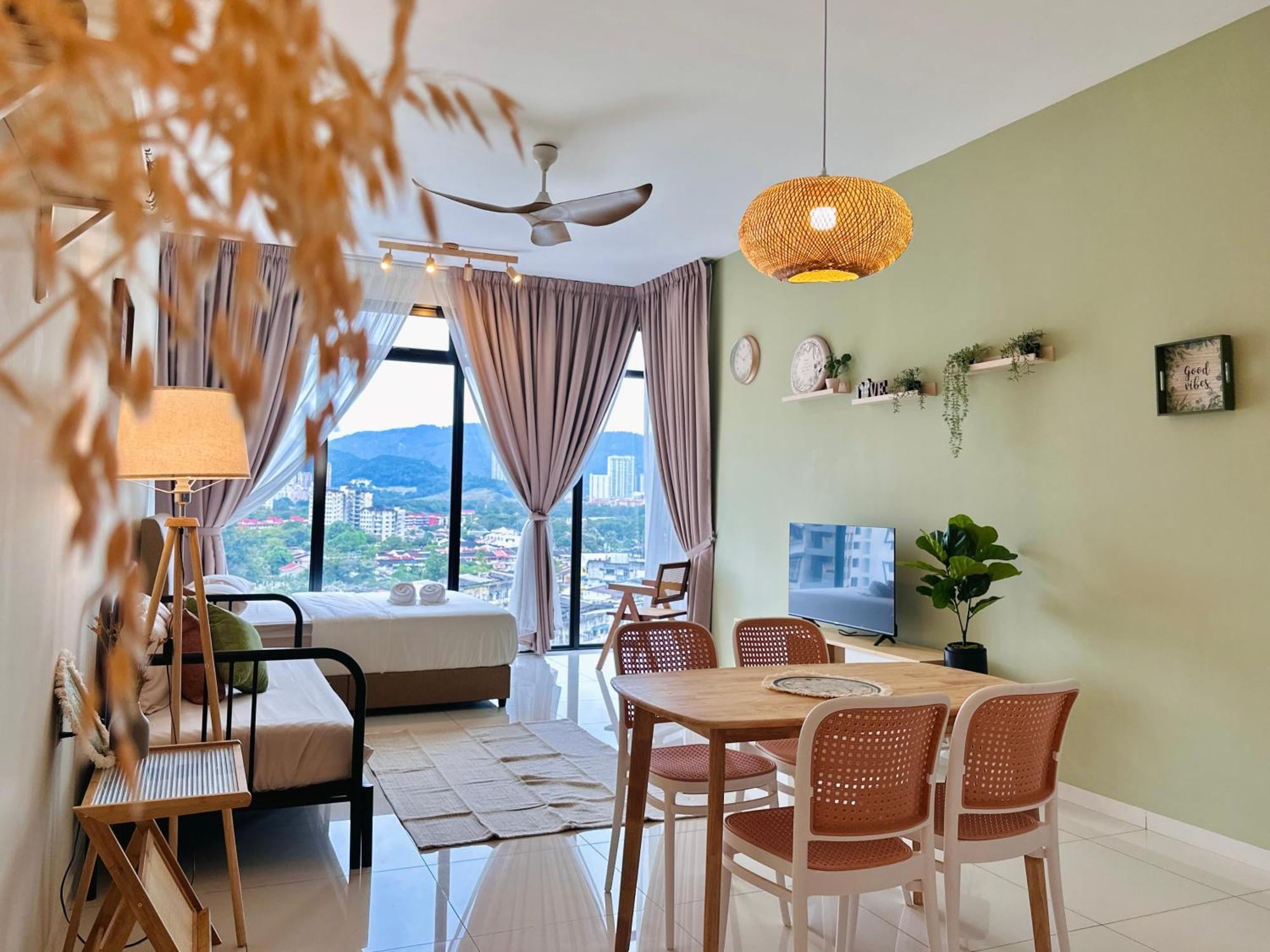 2Br Luxury Rooftop Swimming Pook Homestay@Georgetown@10Pax - 无敌美景两房民宿 Extérieur photo